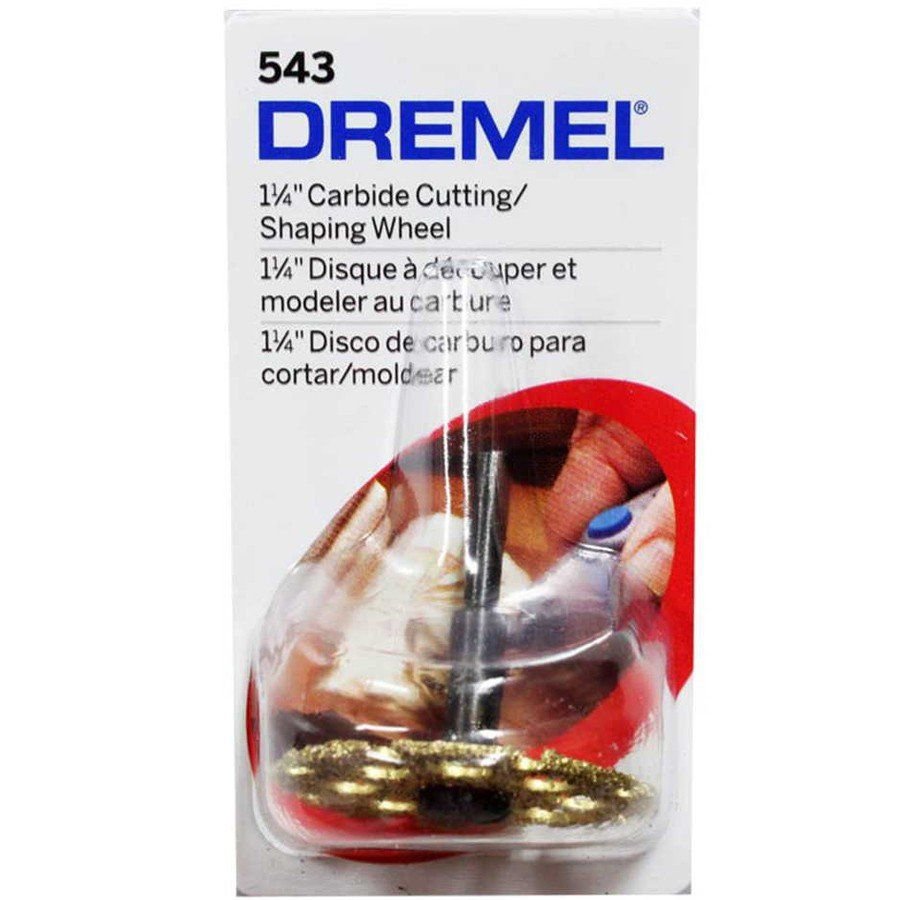 543 Disco de corte 1 e 1/14 carbureto de tungstênio - Dremel - Imagem 3